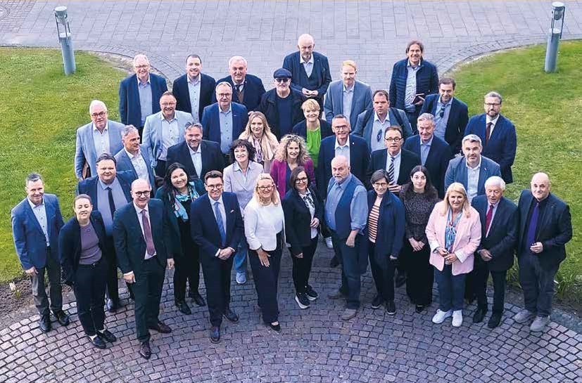 Mitglieder des Europaausschusses des DStGB zu Gast in Schwerin Mitglieder des Europaausschusses des DStGB zu Gast in Schwerin