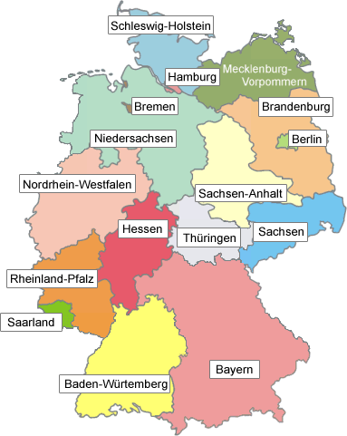 Deutschland - Bundesländer